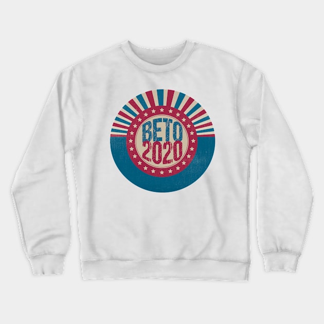 Retro Beto 2020 Election Crewneck Sweatshirt by epiclovedesigns